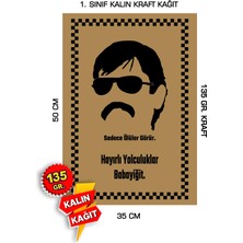 Hasyüncü Ofset Matbaacılık 35X50 135 Gr. Kraft Kağıt Oto Paspası Gözlük (2) 100 Adet