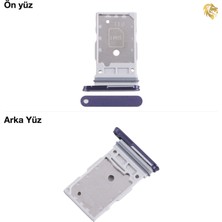 Samsung Galaxy S24 Plus Sim Iç Yuvası Çiftli Mavi Çiftli Sim Yuvası Ikili Sim Tepsisi Çiftli Sim Aparatı Dual Sim Çekmecesi