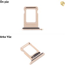 Iphone 12 Pro Max Sim Iç Yuvası Çiftli Altın Çiftli Sim Yuvası Ikili Sim Tepsisi Çiftli Sim Aparatı Dual Sim Çekmecesi