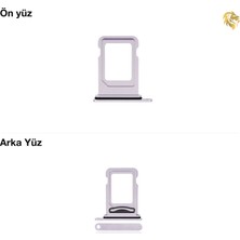 Iphone 14 Sim Iç Yuvası Çiftli Mor Çiftli Sim Yuvası Ikili Sim Tepsisi Çiftli Sim Aparatı Dual Sim Çekmecesi