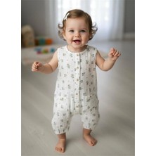 Tiffany Baby Bebek Spring Theme Müslin Tulum Yeşil 57023