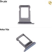 Iphone 12 Pro Max Sim Iç Yuvası Çiftli Mavi Çiftli Sim Yuvası Ikili Sim Tepsisi Çiftli Sim Aparatı Dual Sim Çekmecesi