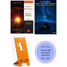 Kırmızı Kedi Yayınevi Ilk Üç Dakika - Steven Weinberg + Kuzey Işıklarının Şarkısı + Telefon Tutucu