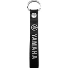 Motosev Yamaha Uyumlu Anahtarlık Siyah Beyaz