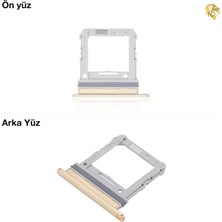 Samsung Galaxy Z Fold Sim Iç Yuvası Tekli Altın Sim Yuvası Sim Tepsisi Sim Aparatı Yeni Sim Yuvası Tekli Sim Tepsisi Sim Çekmecesi