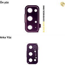 Samsung Galaxy S20 Fe Kamera Lensi Full Mor Kamera Lensi Sade Lens Kamera Camı Kamera Merceği