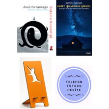 Kırmızı Kedi Yayınevi Suların Sessizliği - Jose Saramago + Kuzey Işıklarının Şarkısı + Telefon Tutucu