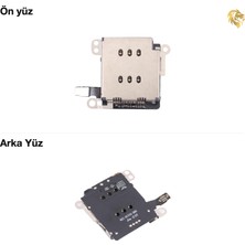 Iphone Xr Sim Konnektörü Çift Anakart Sim Okuyucu Soketi Sim Kart Yuvası Lehim Parçası Sim Kart Okuyucu Konnektörü