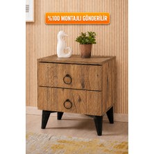 Cebese 2 Çekmeceli Komodin Yatak Odası Bebek Odası Genç Odası – %100 Montajlı Gönderilir