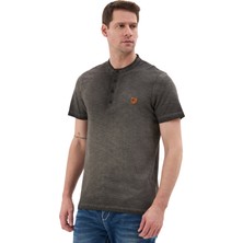 Cipo & Baxx Hakim Yaka Düğmeli Basic Erkek T-Shirt CT835