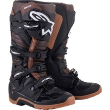 Alpinestars TECH 7 Enduro Motosiklet Botu Siyah  Kahve