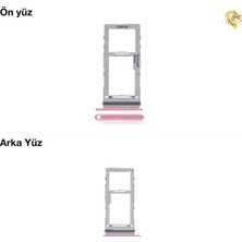 Samsung Galaxy S20 Plus Sim Iç Yuvası Çiftli Pembe Çiftli Sim Yuvası Ikili Sim Tepsisi Çiftli Sim Aparatı Dual Sim Çekmecesi