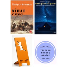 Kırmızı Kedi Yayınevi Ihtiyar Kemancı - Nihat Genç + Kuzey Işıklarının Şarkısı + Telefon Tutucu