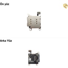 Iphone 12 Sim Konnektörü Çift Anakart Sim Okuyucu Soketi Sim Kart Yuvası Lehim Parçası Sim Kart Okuyucu Konnektörü