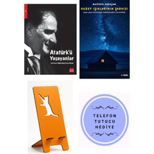 Kırmızı Kedi Yayınevi Atatürk'ü Yaşayanlar - Gönül Bakay + Kuzey Işıklarının Şarkısı + Telefon Tutucu