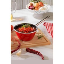 Schafer Komfort 13 cm Konik Sos Tavası 1 Parça-Kırmızı