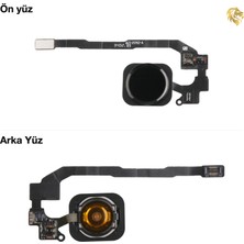 iPhone 5s Home Tuşu - Siyah / Uzay Grisi Orta Tuş Butonu