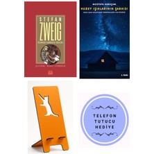 Kırmızı Kedi Yayınevi Ölümsüz Kardeşin Gözleri - Stefan Zweig + Kuzey Işıklarının Şarkısı + Telefon Tutucu