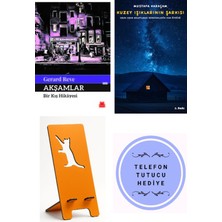 Kırmızı Kedi Yayınevi Akşamlar-Bir Kış Hikayesi - Gerard Reve + Kuzey Işıklarının Şarkısı + Telefon Tutucu