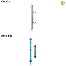 Samsung Galaxy S21 Tuş Takımı Gümüş Düğme Seti Tuş Takımı Buton Açma-Kapama Düğmesi