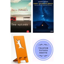 Kırmızı Kedi Yayınevi Taş Uykusu - Aslı Tohumcu + Kuzey Işıklarının Şarkısı + Telefon Tutucu