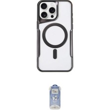Marsilyan™- iPhone 16 Pro Max Kılıf Yadigar Klasik Özel Seri - Siyah Joko Magic 5d Cam