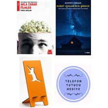 Kırmızı Kedi Yayınevi Akla Zarar Filmler - Tunca Arslan + Kuzey Işıklarının Şarkısı + Telefon Tutucu