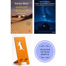 Kırmızı Kedi Yayınevi Hayalet Koşucu - Parker Bilal + Kuzey Işıklarının Şarkısı + Telefon Tutucu