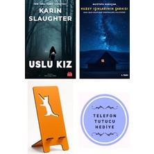 Kırmızı Kedi Yayınevi Uslu Kız - Karin Slaughter + Kuzey Işıklarının Şarkısı + Telefon Tutucu