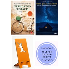 Kırmızı Kedi Yayınevi Neruda'nın Postacısı - Antonio Skarmeta + Kuzey Işıklarının Şarkısı + Telefon Tutucu