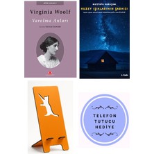 Kırmızı Kedi Yayınevi Varolma Anları - Virginia Woolf + Kuzey Işıklarının Şarkısı + Telefon Tutucu