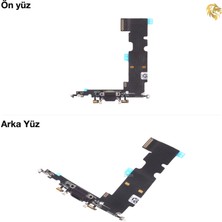 Iphone 8 Plus Şarj Soketi Siyah Şarj Bordu Şarj Film Kablosu Şarj Soketi Bağlantı Kablosu