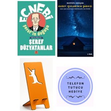 Kırmızı Kedi Yayınevi Ecnebi Şeref'in Doğuşu - Şeref Düzyatanlar + Kuzey Işıklarının Şarkısı + Telefon Tutucu