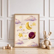 Luxor Pixels (Çerçevesiz) You Are My Favorite Place In The Universe Çocuk Odası Poster