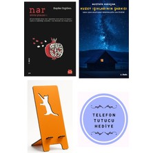 Kırmızı Kedi Yayınevi Nar - Haydar Ergülen + Kuzey Işıklarının Şarkısı + Telefon Tutucu