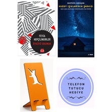 Kırmızı Kedi Yayınevi Öyküyü Okumak - Feyza Hepçilingirler + Kuzey Işıklarının Şarkısı + Telefon Tutucu