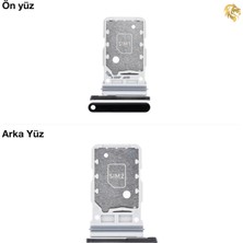 Samsung Galaxy S21 Ultra Sim Iç Yuvası Çiftli Siyah Çiftli Sim Yuvası Ikili Sim Tepsisi Çiftli Sim Aparatı Dual Sim Çekmecesi