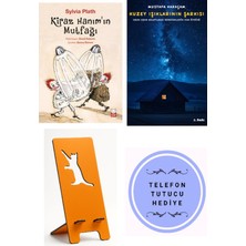 Kırmızı Kedi Yayınevi Kiraz Hanımın Mutfağı - Sylvia Plath + Kuzey Işıklarının Şarkısı + Telefon Tutucu