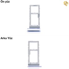 Samsung Galaxy S20 Sim Iç Yuvası Çiftli Mor Çiftli Sim Yuvası Ikili Sim Tepsisi Çiftli Sim Aparatı Dual Sim Çekmecesi