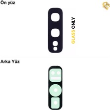 Samsung Galaxy S10 E Kamera Lensi Siyah Kamera Lensi Sade Lens Kamera Camı Kamera Merceği