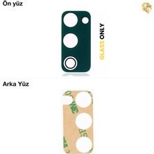 Samsung Galaxy S20 Fe Kamera Lensi Yeşil Kamera Lensi Sade Lens Kamera Camı Kamera Merceği