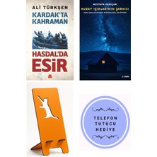 Kırmızı Kedi Yayınevi Kardakta Kahraman Hasdalda Esir - Ali Türkşen + Kuzey Işıklarının Şarkısı + Telefon Tutucu