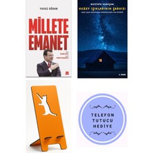 Kırmızı Kedi Yayınevi Millete Emanet - Yavuz Oğhan + Kuzey Işıklarının Şarkısı + Telefon Tutucu