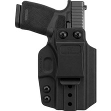 Gun & Flower Gun&flower Iwb Polimer Fast Draw Glock 43,43X Uyumlu Hoster Sağ El - Siyah
