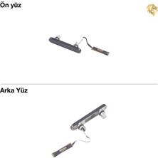 iPhone 17 Kamera Kontrol Butonu Yan Düğme Assistive Touch Tuşu Flexi Filmi (Siyah)