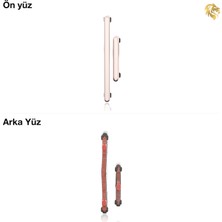 Samsung Galaxy S21 Tuş Takımı Pembe Düğme Seti Tuş Takımı Buton Açma-Kapama Düğmesi