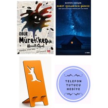 Kırmızı Kedi Yayınevi Obur Mürekkepçik - Kenneth Oppel + Kuzey Işıklarının Şarkısı + Telefon Tutucu