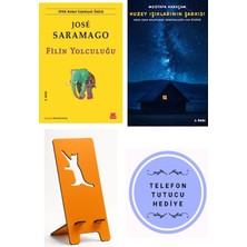 Kırmızı Kedi Yayınevi Filin Yolculuğu - Jose Saramago + Kuzey Işıklarının Şarkısı + Telefon Tutucu