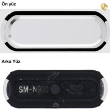 Samsung Galaxy Note 3 Home Tuşu Beyaz Parmak Izi Butonu Açma-Kapama Butonu Açma-Kapama Tuşu Yan Güç Tuşu Power Tuşu Home Tuşu Touch Id Parmak Izi Sensörü