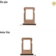 Iphone 11 Pro Max Sim Iç Yuvası Çiftli Altın Çiftli Sim Yuvası Ikili Sim Tepsisi Çiftli Sim Aparatı Dual Sim Çekmecesi